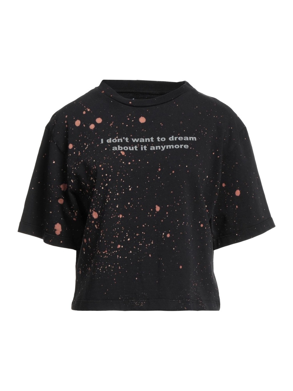 Liberal Youth Ministry Splatter Bleach Dye Crop Top Size L Streetwear Boxy